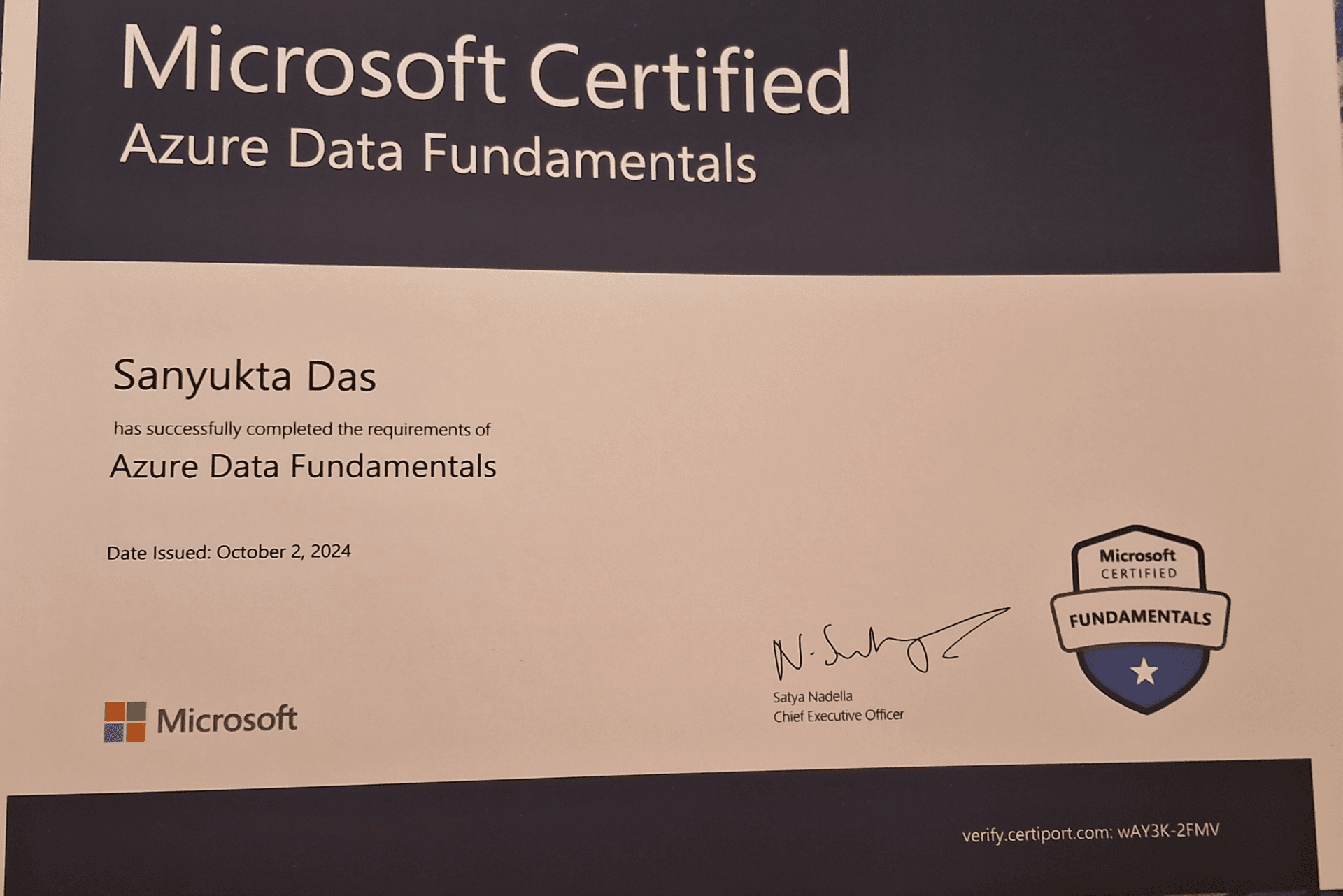  Cloud, Calm & Certified